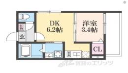 KAYOTO RESIDENCE久世上久世町間取り図面