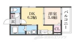 （仮称）久世上久世町Ｂ間取り図面