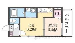 （仮称）久世上久世町Ｂ間取り図面