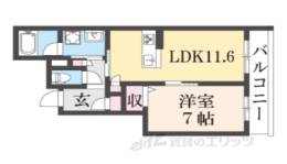シャーメゾン宣光門間取り図面
