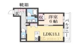 シャーメゾン宣光門間取り図面