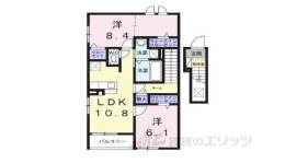 カリーノ２間取り図面