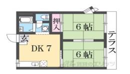 コーポBELL8間取り図面