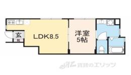 ボヌールハウス京都稲荷間取り図面