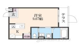 仮）ｒｕｈｅ柴島間取り図面