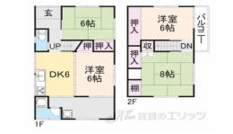 貸家間取り図面