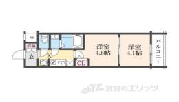 エステムコート京都二条間取り図面