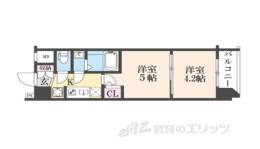 エステムコート京都二条間取り図面