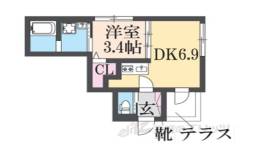 インセナトラ岩田町間取り図面