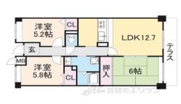 塚口コーストヒルズ間取り図面