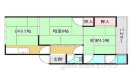 鳥見山荘園ビル１号棟間取り図面