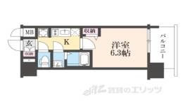 プレサンス尼崎アルモナ間取り図面