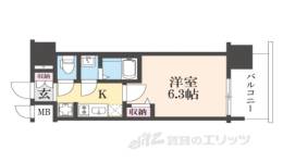 プレサンス尼崎アルモナ間取り図面
