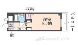 猪名寺パークマンション２間取り図面