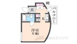 ＣＵＢＥ南塚口３間取り図面