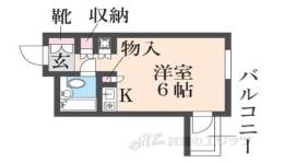 ＣＵＢＥ南塚口３間取り図面