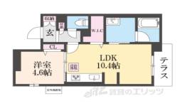 イズ１間取り図面
