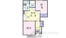 サンモールS間取り図面