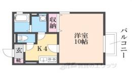 クレール梅ノ木A棟間取り図面