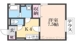 クレール梅ノ木B棟間取り図面