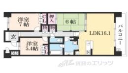シャリエパークナード南草津間取り図面