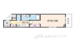 シンフォニー１間取り図面