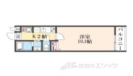 Ｌａ　ＦｉｔｅＧＯＳＨＯＫＩＴＡ　１間取り図面