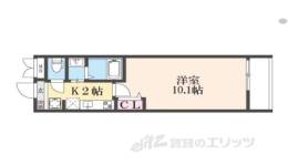Ｌａ　ＦｉｔｅＧＯＳＨＯＫＩＴＡ　１間取り図面