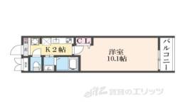 Ｌａ　ＦｉｔｅＧＯＳＨＯＫＩＴＡ　１間取り図面