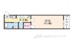 Ｌａ　ＦｉｔｅＧＯＳＨＯＫＩＴＡ　１間取り図面