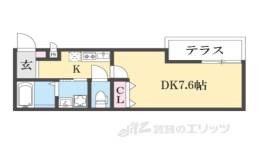 (仮称)山科区椥辻西浦町　新築アパート間取り図面