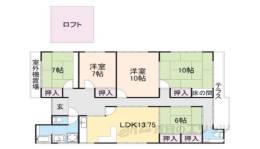 貸家間取り図面