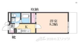 クレイノコンフォール杭瀬北新町間取り図面