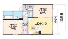 リヴェール花園間取り図面