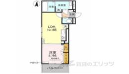 ＧＲＡＭＭ六地蔵Ｂ棟間取り図面