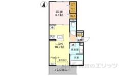 ＧＲＡＭＭ六地蔵Ｃ棟間取り図面