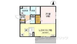 ＧＲＡＭＭ六地蔵Ｃ棟間取り図面