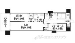 レーベン清水五条間取り図面