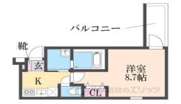 フジパレス西桜木町間取り図面
