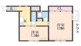 昇幸ハイツ間取り図面