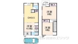 貸家間取り図面