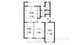 三室山コープタウン２号棟間取り図面