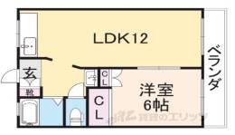 トリプルステーション菱屋西間取り図面