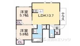パレみなみの間取り図面