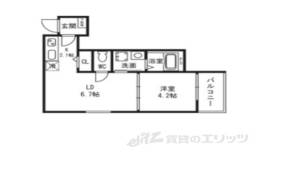 仮称)中京区壬生下溝町ハイツ間取り図面