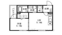 仮称)中京区壬生下溝町ハイツ間取り図面