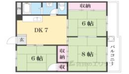 山科団地C棟間取り図面