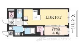 ソルテラス京都東寺HOMARE間取り図面