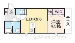 Ｃｏｕｒｔ　Ａｋｋｉｎｏ間取り図面