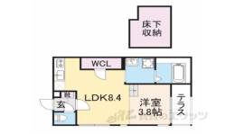 ハーモニーテラス花園東町間取り図面